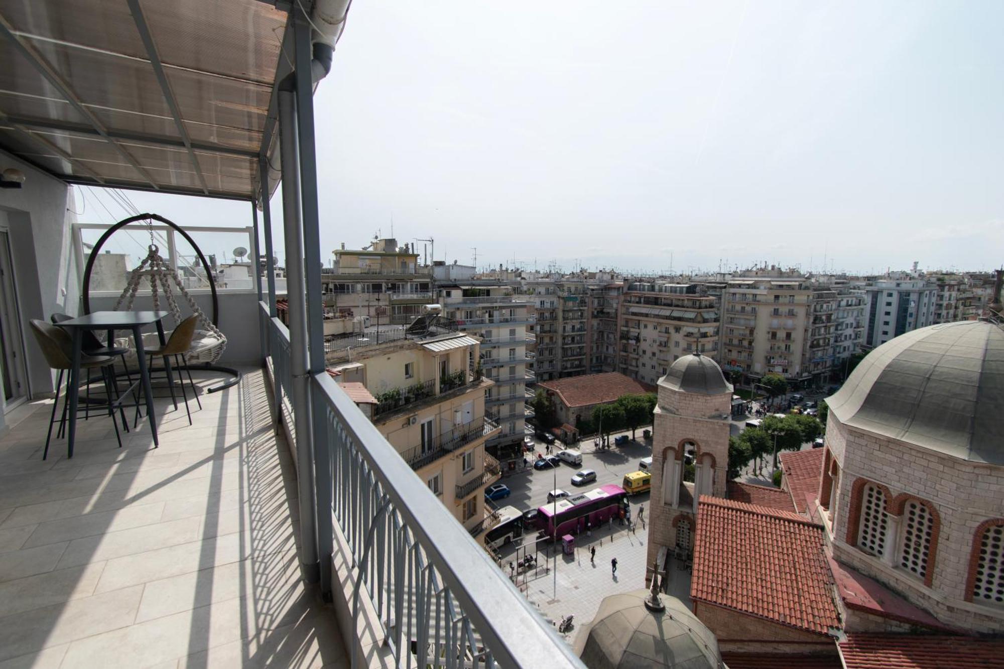 Arch View Apartment Thessaloníki Exteriör bild